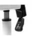 SILLA MARCA Q-CONNECT OFICINA ALBA MALLA BASE METALICA ALT MAX 1110 ANC 610 PROF 580 RUEDAS PREMIUM COLOR BLANCO