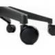 SILLA MARCA Q-CONNECT OFICINA ALBA MALLA BASE METALICA ALT MAX 1110 ANC 610 PROF 580 RUEDAS PREMIUM COLOR NEGRO AZUL
