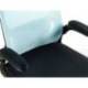 SILLA MARCA Q-CONNECT OFICINA ALBA MALLA BASE METALICA ALT MAX 1110 ANC 610 PROF 580 RUEDAS PREMIUM COLOR NEGRO AZUL
