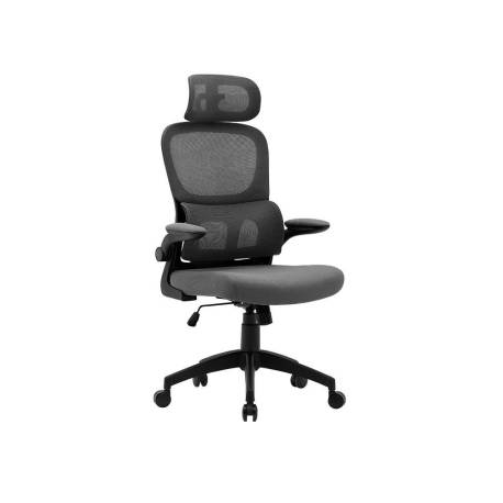 SILLA MARCA Q-CONNECT DIRECCION SORRENTO MALLA BASE METALICA ALT MAX 1320 ANC 650 PROF 600 MM RUEDAS PREMIUM GRIS