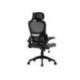 SILLA MARCA Q-CONNECT DIRECCION SORRENTO MALLA BASE METALICA ALT MAX 1320 ANC 650 PROF 600 MM RUEDAS PREMIUM GRIS