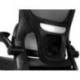 SILLA MARCA Q-CONNECT DIRECCION SORRENTO MALLA BASE METALICA ALT MAX 1320 ANC 650 PROF 600 MM RUEDAS PREMIUM NEGRO
