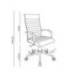 SILLA MARCA Q-CONNECT DIRECCION BOSA SIMIL PIEL BASE METALICA ALT MAX 1130 ANC 550 PROF 630 MM RUEDAS PREMIUM COLOR NEGRO