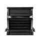 SILLA MARCA Q-CONNECT DIRECCION BOSA SIMIL PIEL BASE METALICA ALT MAX 1130 ANC 550 PROF 630 MM RUEDAS PREMIUM COLOR NEGRO