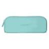 ESTUCHE PORTATODO ANTARTIK PRISMA SILICONA SOFT RECTANGULAR 185X50X75 MM COLOR MENTA