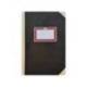 LIBRO CARTONE COSIDO MARCA FERNANDES FLECHA DIN A4+ RAYADO HORIZONTAL 100 HOJAS 100 GR NEGRO