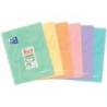 LIBRETA ESCOLAR MARCA OXFORD EASYBOOK TAPA PLASTICO DIN A5 48 HOJAS HORIZONTAL COLORES PASTEL SURTIDOS