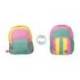 MOCHILA MARCA OXFORD REVERSIBLE BUBBLEGUM 130X300X385 MM