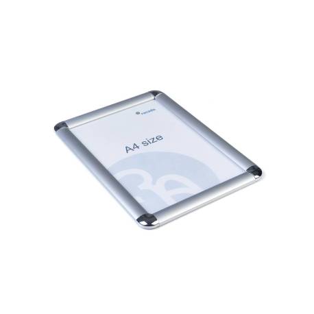 MARCO PORTA ANUNCIOS MARCA ROCADA CLIP DIN A4 MARCO DE ALUMINIO ANODIZADO 21X29.7 CM