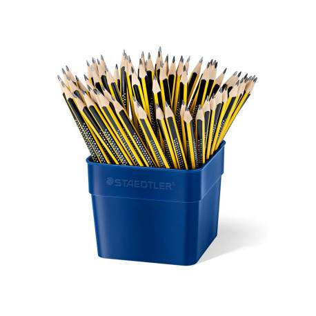 LAPICES DE GRAFITO MARCA STAEDTLER 183 TRIPLUS SLIM HB BOTE DE 72 UNIDADES