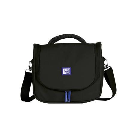 BOLSA ISOTERMICA MARCA OXFORD B-FOODIE RPET COLOR NEGRO 220X250X160 MM