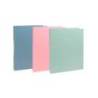 CARPETA DE 4 ANILLAS 30 MM REDONDAS MARCA EXACOMPTA AUTENTIK DIN A4+ CARTON RECICLADO FORRADO COLORES SURTIDOS