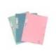 CARPETA MARCA EXACOMPTA AUTENTIK GOMAS CARTON RECICLADO TRES SOLAPAS DIN A4+ PACK DE 6 COLORES SURTIDOS