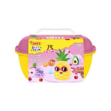 JUEGO MARCA JOVI PLAY&FUN PLASTILINA COFRE SWEET