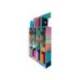 CUADERNO Y CARPETA MARCA ANTARTIK EXPOSITOR DE SUELO CARTON CON 169 UNIDADES 30X150X115 CM
