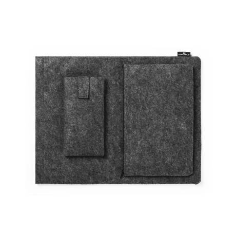 FUNDA PARA PORTATIL MARCA DURABLE MULTIBAG 16,4" EFFECT COLOR ANTRACITA 320X420X50 MM