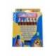 LAPICES DE COLORES MARCA PLAYCOLOR MAXI BASIC CAJA DE 6 UNIDADES COLORES SURTIDOS