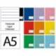 LIBRETA MARCA LIDERPAPEL SMART A5 PLUS 32 HOJAS 75G/M2 HORIZONTAL CON MARGEN