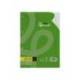 RECAMBIO MARCA LIDERPAPEL DIN A4 80 HOJAS 75G/M2 CUADRO 4 MM CON MARGEN 4 TALADROS