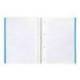 CUADERNO ESPIRAL MARCA LIDERPAPEL A4 MICRO WITTY TAPA DURA 120H 90GR HORIZONTAL 8MM 5 BANDAS 4 TALADROS COLORES SURTIDOS