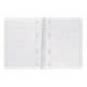 CUADERNO ESPIRAL MARCA LIDERPAPEL A5 MICRO SMART TAPA BLANDA 80H 75GR CUADRO 5MM DOBLE MARGEN 6 TALADROS COLORES