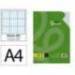 RECAMBIO MARCA LIDERPAPEL A4 100 HOJAS 75GR RAYADO Nº46 4 TALADROS