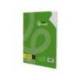 RECAMBIO MARCA LIDERPAPEL DIN A4 100 HOJAS 75 GR CUADRO 4 MM CON MARGEN 4 TALADROS