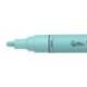 ROTULADOR MARCA LIDERPAPEL ACRYLIC BASE AGUA TODO TIPO DE SUPERFICIE PUNTA REDONDA 3 MM VERDE MENTA