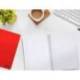 CUADERNO ESPIRAL MARCA LIDERPAPEL DIN A5 SMART TAPA BLANDA 80H 75GR CUADRO 4MM CON MARGEN COLORES SURTIDOS