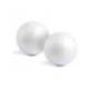 FIGURA DE ESPUMA BLANCA MARCA LIDERPAPEL BOLA DE 2 CM BOLSA CON 20 UNIDADES