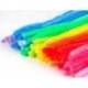 LIMPIAPIPAS DE CHENILLA MARCA LIDERPAPEL 30 CM COLORES MATE SURTIDOS BOLSA DE 100 UNIDADES