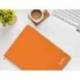 CUADERNO ESPIRAL MARCA LIDERPAPEL DIN A4 WITTY TAPA DURA 80H 90GR PAUTA 3,5MM CON MARGEN COLOR NARANJA