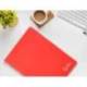 CUADERNO ESPIRAL MARCA LIDERPAPEL DIN A4 WITTY TAPA DURA 80H 90GR PAUTA 2,5MM CON MARGEN COLOR ROJO