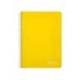 CUADERNO ESPIRAL MARCA LIDERPAPEL DIN A4 WITTY TAPA DURA 80H 90GR PAUTA 2,5MM CON MARGEN COLOR AMARILLO