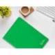CUADERNO ESPIRAL MARCA LIDERPAPEL DIN A4 WITTY TAPA DURA 80H 90GR RAYADO HORIZONTAL CON MARGEN COLOR VERDE