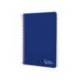 CUADERNO ESPIRAL MARCA LIDERPAPEL DIN A4 WITTY TAPA DURA 80H 90GR RAYADO HORIZONTAL CON MARGEN COLOR AZUL OSCURO