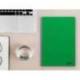 CUADERNO ESPIRAL MARCA LIDERPAPEL DIN A4 SMART TAPA BLANDA 80H 75GR PAUTA 3,5MM CON MARGEN COLOR VERDE