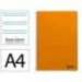 CUADERNO ESPIRAL MARCA LIDERPAPEL DIN A4 SMART TAPA BLANDA 80H 75GR PAUTA 3,5MM CON MARGEN COLOR NARANJA