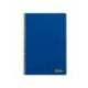 CUADERNO ESPIRAL MARCA LIDERPAPEL DIN A4 SMART TAPA BLANDA 80H 75GR PAUTA 3,5MM CON MARGEN COLOR AZUL OSCURO