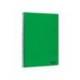 CUADERNO ESPIRAL MARCA LIDERPAPEL DIN A4 SMART TAPA BLANDA 80H 75GR RAYADO HORIZONTAL CON MARGEN COLOR VERDE