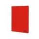 CUADERNO ESPIRAL MARCA LIDERPAPEL DIN A4 SMART TAPA BLANDA 80H 75GR RAYADO HORIZONTAL CON MARGEN COLOR ROJO