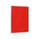 CUADERNO ESPIRAL MARCA LIDERPAPEL DIN A4 SMART TAPA BLANDA 80H 75GR RAYADO HORIZONTAL CON MARGEN COLOR ROJO