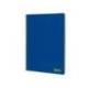 CUADERNO ESPIRAL LIDERPAPEL DIN A4 SMART TAPA BLANDA 80H 75GR RAYADO HORIZONTAL CON MARGEN COLOR AZUL OSCURO