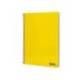 CUADERNO ESPIRAL LIDERPAPEL DIN A4 SMART TAPA BLANDA 80H 75GR RAYADO HORIZONTAL CON MARGEN COLOR AMARILLO