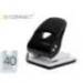 TALADRADOR MARCA Q-CONNECT KF14221 2 TALADROS COLOR NEGRO ABERTURA 3,5 MM CAPACIDAD 40 HOJAS
