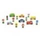 JUEGO INFANTIL MARCA IMAGINOVO MADERA VEHICULOS Y SEÑALES DE TRAFICO +3 AÑOS 16 PIEZAS 30X22X4CM