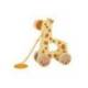 JUEGO INFANTIL MARCA IMAGINOVO MADERA JIRAFA PARA ARRASTRAR CON RUEDAS +12 MESES 16X12X5,4CM
