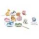 JUEGO INFANTIL MARCA IMAGINOVO MADERA CUENTAS ANIMALES PARA ENHEBRAR +24 MESES 13 PIEZAS 27X6,5X6,5CM