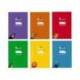 LIBRETA MARCA LIDERPAPEL PAUTAGUIA TAPA CARTONCILLO 32H DIN A4 75GR CUADRICULADO PAUTADO 4MM CON MARGEN 6 COLORES SURTIDOS