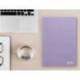 CUADERNO ESPIRAL MARCA LIDERPAPEL DIN A4 SMART TAPA BLANDA 80H 75GR CUADRO 4MM CON MARGEN COLOR VIOLETA